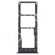 Контейнер SIM/SIM Лоток Infinix Hot 10S (X689D) Черный