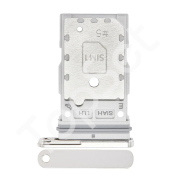 Контейнер SIM/SIM Лоток Samsung S918 (S23 Ultra/S23Ultra) Серебро