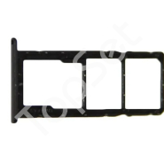 Контейнер SIM/SIM Лоток Huawei Y6 2019 (MRD-LX1F) Черный