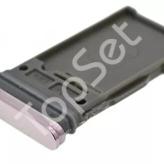 Контейнер SIM/SIM Лоток Samsung S918 (S23 Ultra/S23Ultra) Розовый