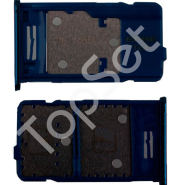 Контейнер SIM/SIM Лоток Samsung M317F (M31s) Синий