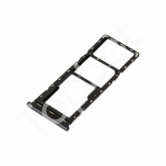 Контейнер SIM/SIM Лоток Tecno Spark 8с (KG5k) Черный