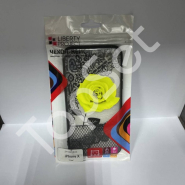 Чехол для iPhone X прозрачный с напылением желтая роза