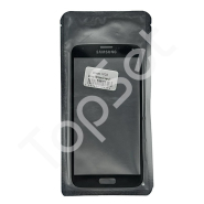 Стекло (переклей) + Пленка OCA Samsung G900 (S5) Черный