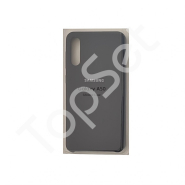 Чехол силиконовый Silicone Case Samsung A50 (A505) (цвет 8) Темно синий