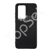 Силиконовый чехол "LP" Huawei P40 Pro TPU (черный непрозрачный) европакет