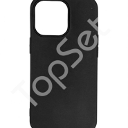 Силиконовый чехол "LP" iPhone 13 Pro Max/13Pro Max/13ProMax TPU (черный непрозрачный) европакет