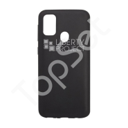 Силиконовый чехол "LP" Samsung Galaxy M30s TPU (черный непрозрачный) европакет