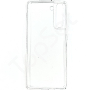 Силиконовый чехол "LP" Samsung Galaxy S21 TPU (прозрачный) европакет