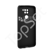 Силиконовый чехол "LP" Xiaomi Redmi Note 9 TPU (черный непрозрачный) европакет
