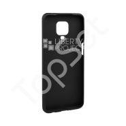 Силиконовый чехол "LP" Xiaomi Redmi Note 9S TPU (черный непрозрачный) европакет
