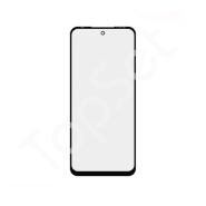 Стекло (переклей) Infinix Hot 12 Play в сборе с OCA пленкой Черный - ОРИГИНАЛ (Mitsubishi)