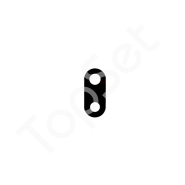 Стекло камеры Samsung A022G (A02) Черный
