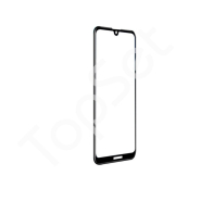 Стекло (переклей) Huawei Y7 2019 в сборе с тачскрином и OCA пленкой Черный - ОРИГИНАЛ (Mitsubishi)