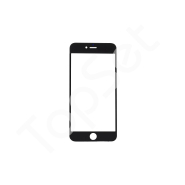 Стекло (переклей) iPhone 6 Plus/6Plus/6+ в сборе с рамкой и OCA + Polaris Черное