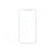Стекло (переклей) iPhone Xr в сборе с OCA пленкой Белое