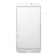 Стекло (переклей) Meizu MX5 Белый
