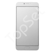 Стекло (переклей) Meizu MX6 Белый