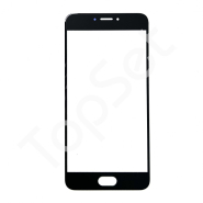 Стекло (переклей) + OCA Meizu MX6/Meizu MX 6 Черный