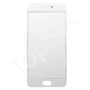 Стекло (переклей) Meizu Pro 6 Белый