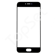 Стекло (переклей) Meizu Pro 6 Черный