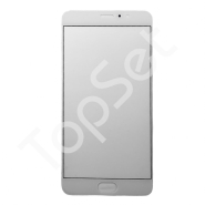 Стекло (переклей) Meizu Pro 6 Plus/Pro 6Plus/Pro 6+ Белый