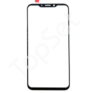 Стекло (переклей) Meizu X8 Черный
