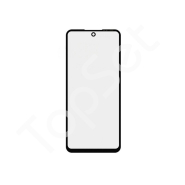 Стекло (переклей) + OCA Infinix Hot 11S NFC Черный
