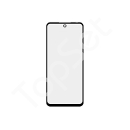 Стекло (переклей) + OCA Infinix Note 10 Pro Черный