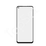 Стекло (переклей) + OCA Realme 9i (RMX3491) Черный