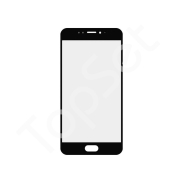 Стекло (переклей) переклейки Meizu MX6 Черный