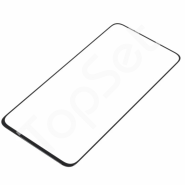 Стекло (переклей) Samsung A805F (A80) Черное