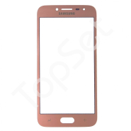 Стекло (переклей) Samsung J2 Pro (2018) J250 Розовый