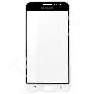 Стекло (переклей) Samsung J3 2016 (J320) Белый