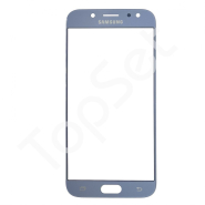Стекло (переклей) Samsung J530F (J5 2017) Голубое