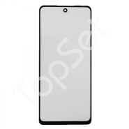Стекло (переклей) Tecno Spark 10 Pro в сборе с OCA пленкой Черный - ОРИГИНАЛ (Mitsubishi)