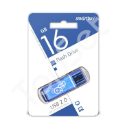 USB-флеш 16GB Smart Buy Glossy Синий