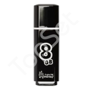 USB-флеш 8GB Smart Buy Glossy Черный
