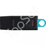 USB-флеш (USB 3.2) 64GB Kingston DataTraveler Exodia Черный