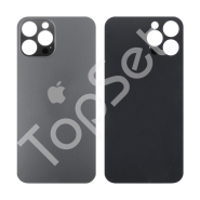 Задняя крышка iPhone 12 Pro/12Pro Серый (стекло, широкий вырез под камеру, логотип) Задняя крышка iPhone 12 Pro/12Pro Серый (стекло, широкий вырез под камеру, логотип)