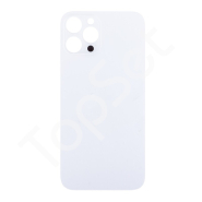 Задняя крышка iPhone 12 Pro Max (A2411) Белый (стекло, монолит, широкий вырез под камеру, логотип) - ПРЕМИУМ Задняя крышка iPhone 12 Pro Max (A2411) Белый (стекло, монолит, широкий вырез под камеру, логотип) - ПРЕМИУМ