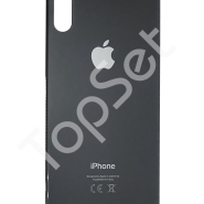 Задняя крышка iPhone X (стекло) Черный