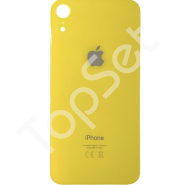 Задняя крышка iPhone Xr (стекло) Желтый