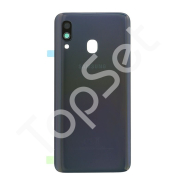 Задняя крышка Samsung A405F (A40) Черный