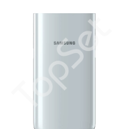 Задняя крышка Samsung A805F (A80) Серебро/Белый