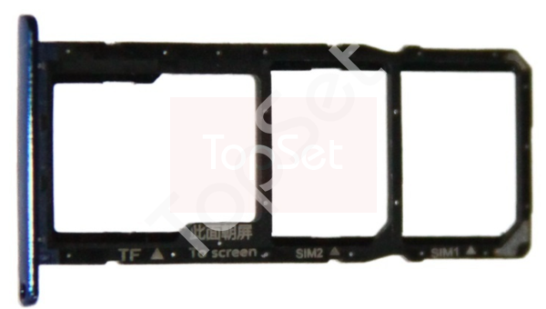 Контейнер SIM/SIM Лоток Huawei Y5 Prime (2018)/Y5 Lite (2018)/7A (DUA-LX2/DRA-LX5/DUA-L22) Синий Контейнер SIM/SIM Лоток Huawei Y5 Prime (2018)/Y5 Lite (2018)/7A (DUA-LX2/DRA-LX5/DUA-L22) Синий