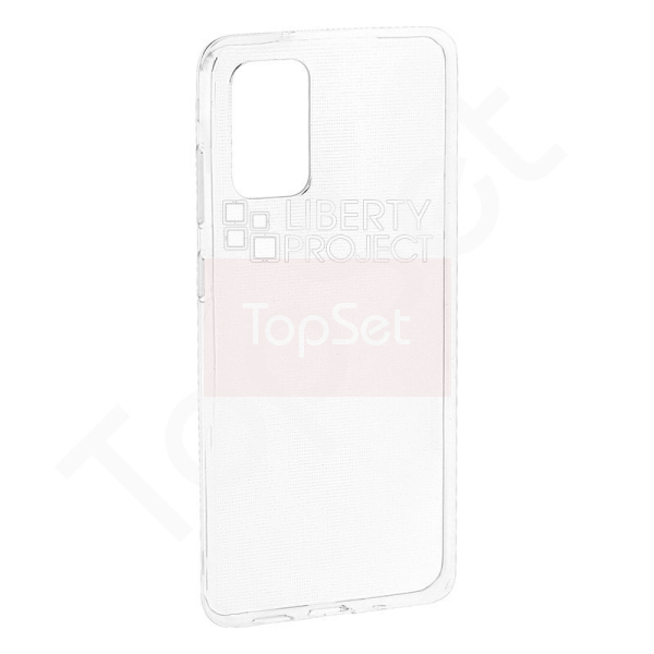 Силиконовый чехол "LP" Samsung Galaxy S20+ TPU (прозрачный/европакет)