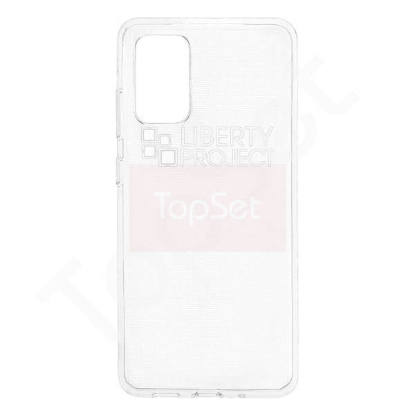 Силиконовый чехол "LP" Samsung Galaxy S20+ TPU (прозрачный/коробка)