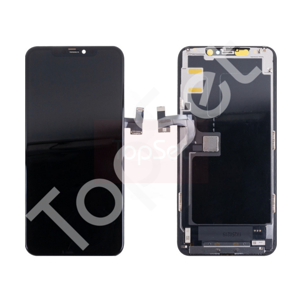 Дисплей iPhone 11 Pro Max/11Pro Max/11ProMax в сборе с тачскрином Черный (Hard OLED) (площадка под IC) Дисплей iPhone 11 Pro Max/11Pro Max/11ProMax в сборе с тачскрином Черный (Hard OLED) (площадка под IC)