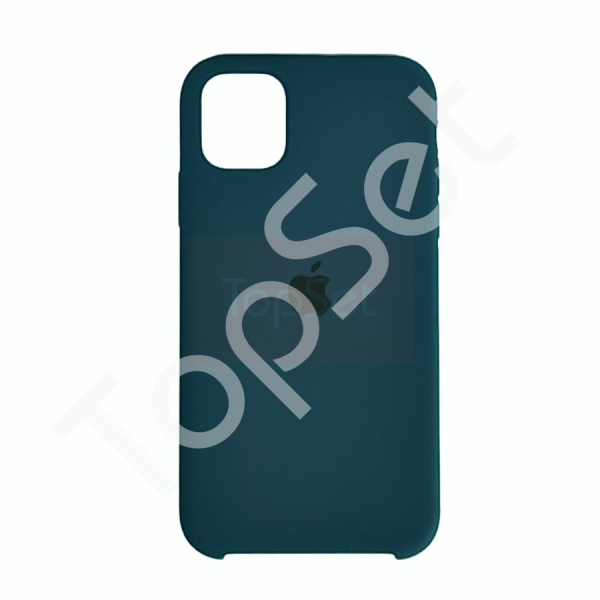 Чехол силиконовый iPhone 11 Silicone Case Темно-зеленый (49) Чехол силиконовый iPhone 11 Silicone Case Темно-зеленый (49)